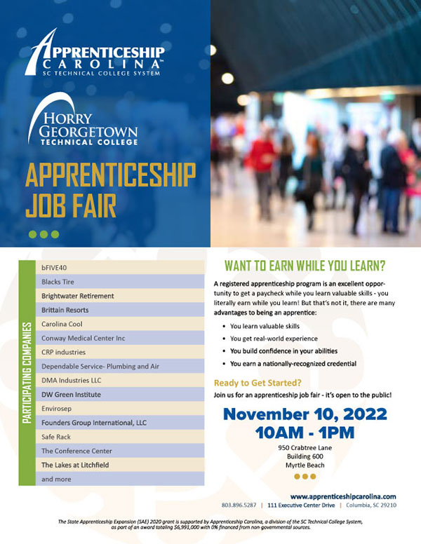 Apprenticeship Carolina Job fair