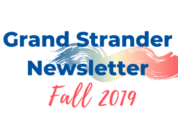 text saying Grand Strander Newsletter