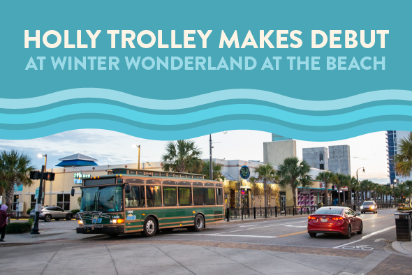 coast rta trolley on ocean boulevard