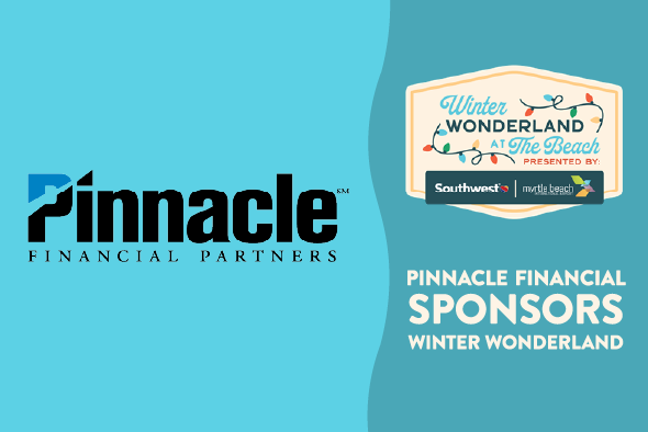 pinnacle financial partners logo and winter wonderland logo