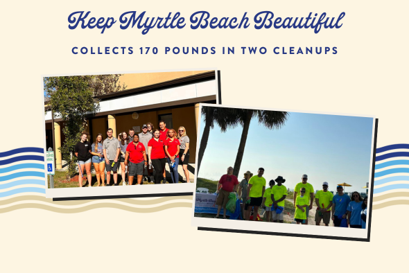 KMBB Collects 170 Pounds of Trash in Two Cleanups
