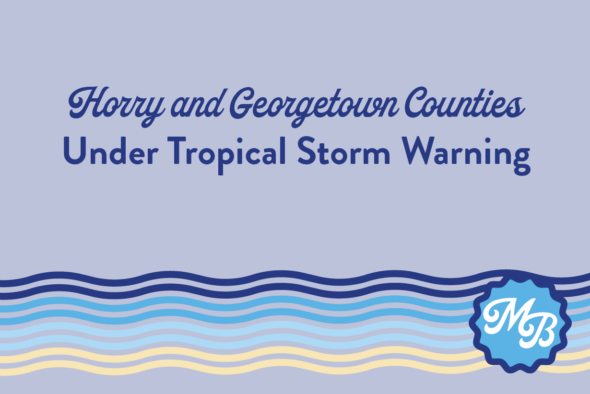 Horry and Georgetown Counties Under Tropical Storm Warning