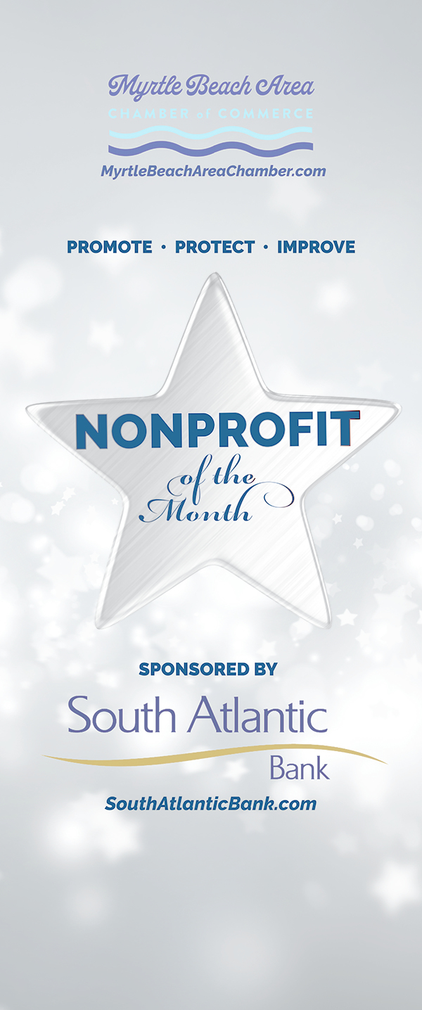nonprofit of the month banner
