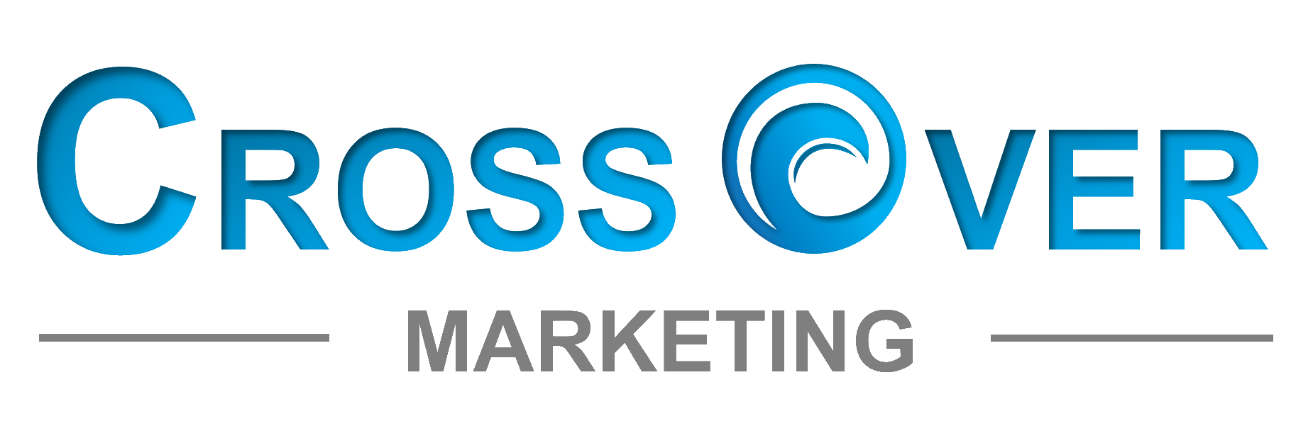 cross over marketing logo