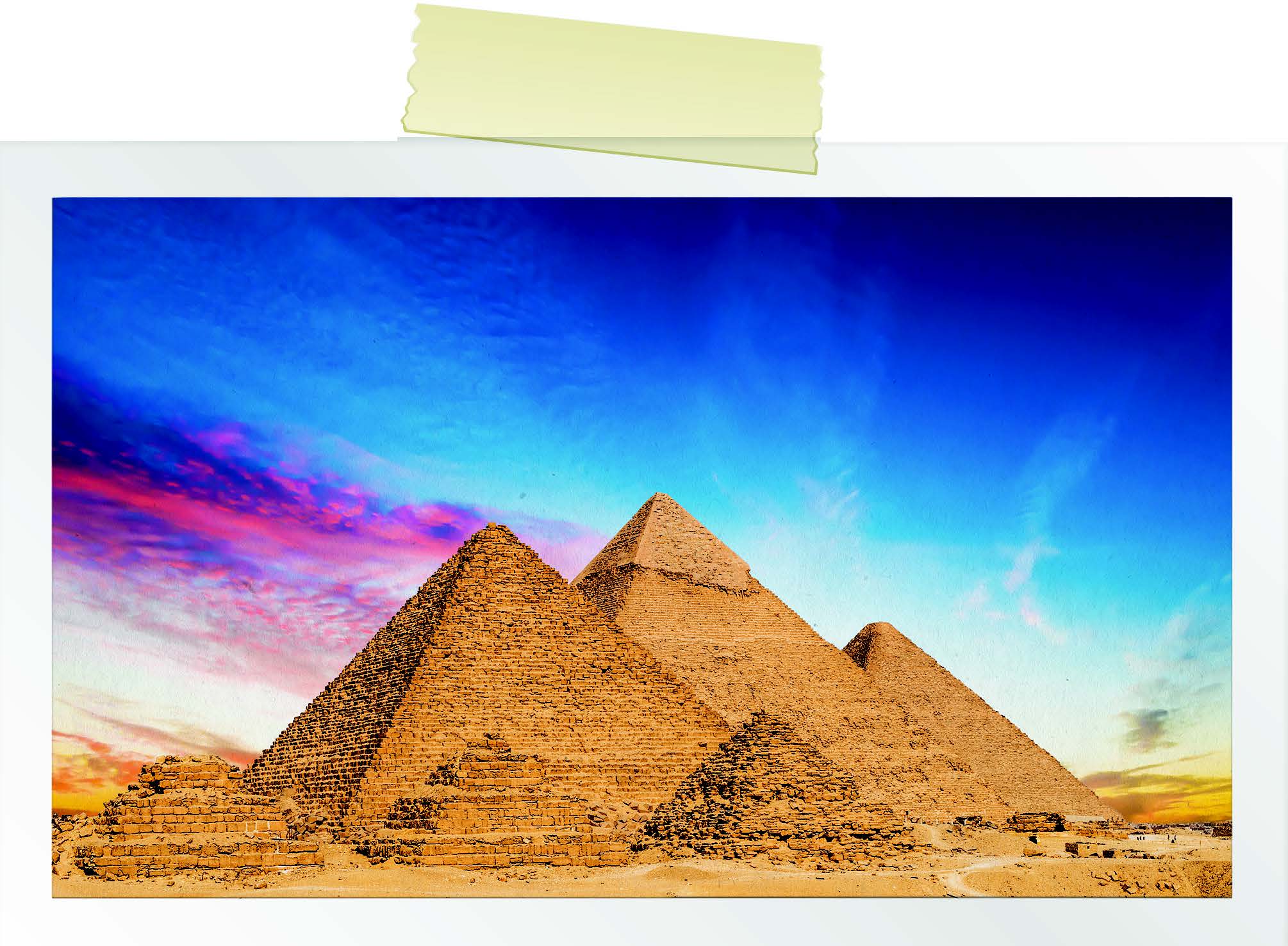 picture of egyptian pyramids