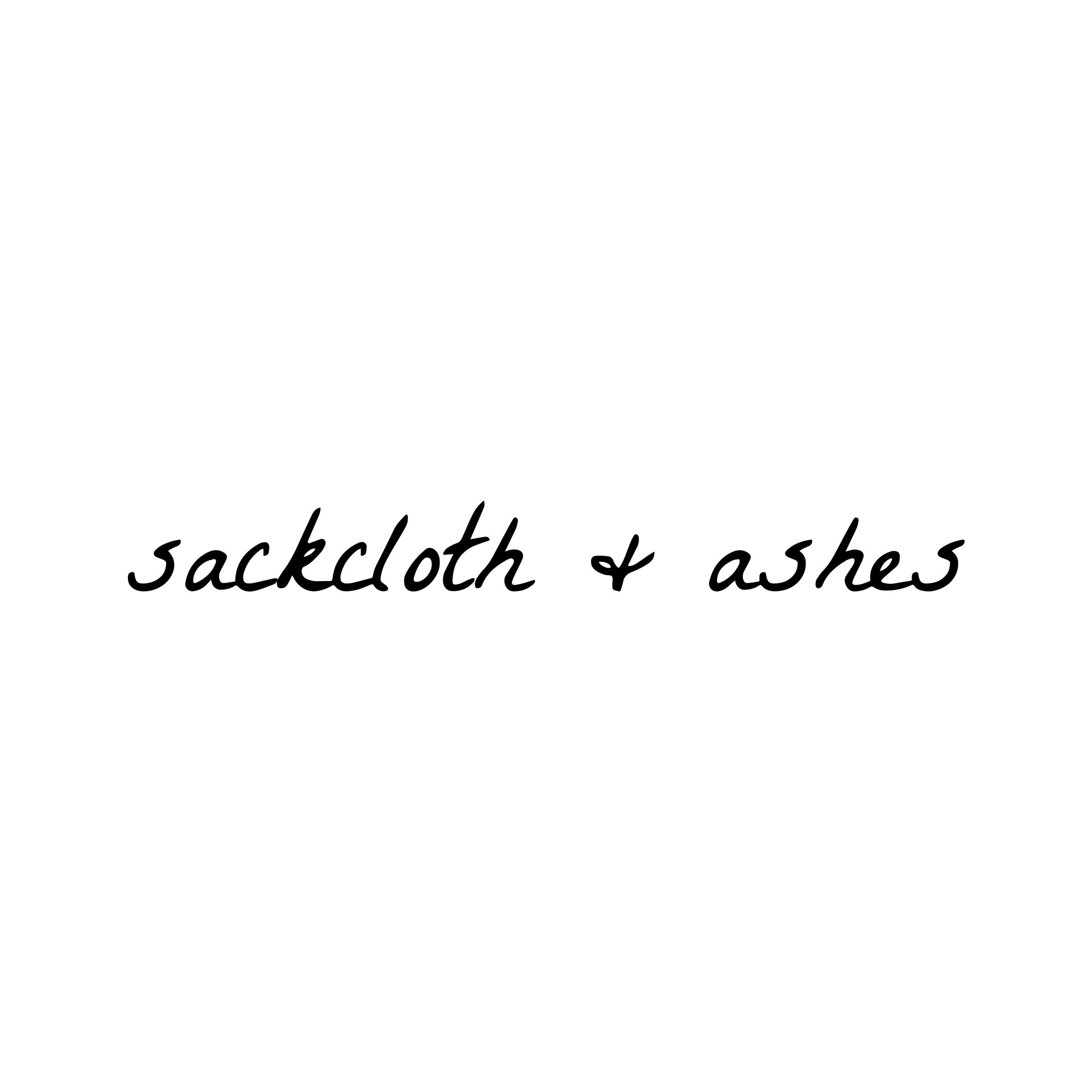 sackcloth and ashes logo
