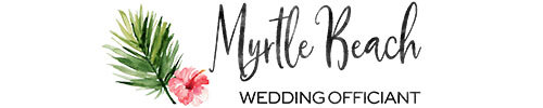 Myrtle Beach wedding officiant logo